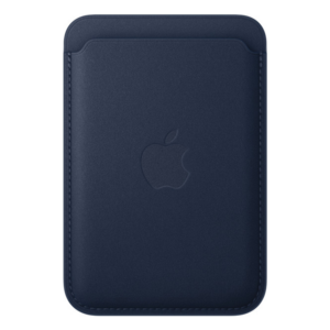 ארנק iPhone FineWoven כחול תומך MagSafe מקורי - Apple Deep Blue