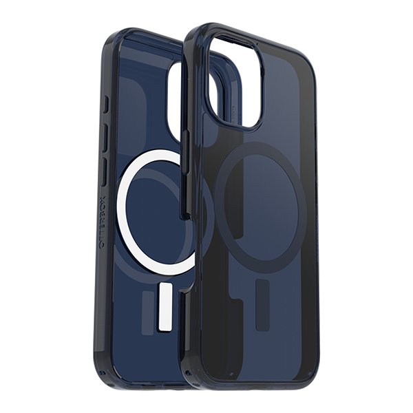 כיסוי Symmetry שקוף כחול לאייפון 16 להגנה מיטבית OtterBox