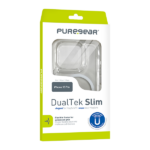 כיסוי שקוף לאייפון 16 פרו תומך MagSafe סדרת DualTek Slim מבית PureGear