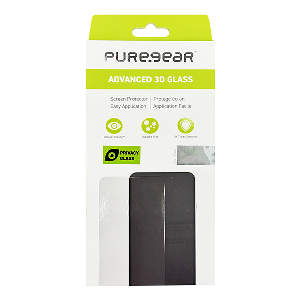 מדבקת מסך פרטיות לאייפון 16 PureGear Privacy Glass