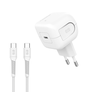 ראש מטען בהספק 45W עם כבל USB-C ל-USB-C מבית PureGear