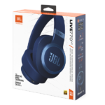 אוזניות אלחוטיות JBL Live 770NC עם חיי סוללה ארוכים צבע כחול