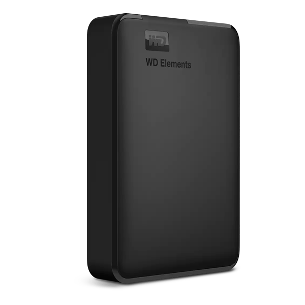 כונן אחסון 6TB שחור עם חיבור USB 3.0 מהיר ואמין Westren Digital Elements