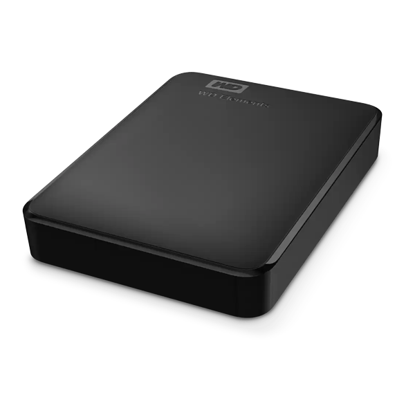 כונן אחסון 6TB שחור עם חיבור USB 3.0 מהיר ואמין Westren Digital Elements