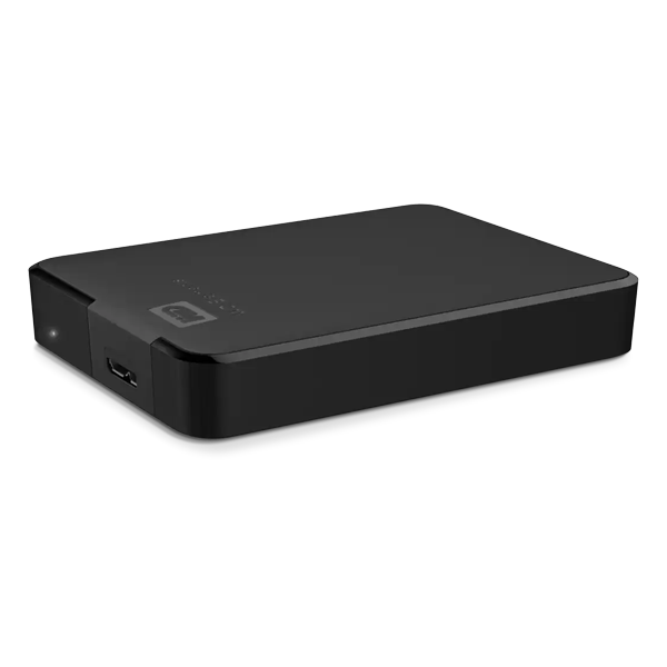 כונן אחסון 6TB שחור עם חיבור USB 3.0 מהיר ואמין Westren Digital Elements