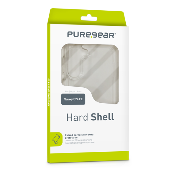 מגן מסך זכוכית לסמסונג גלקסי S24 FE איכותי PureGear Advanced 3D Glass