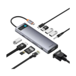 מפצל 11 פורטים USB-C עם תמיכה ברזולוציית 4K וטעינה מהירה מבית Baseus