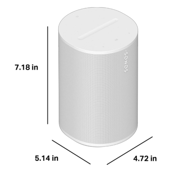 רמקול חכם Sonos Era 100 לבן סאונד עוצמתי וטכנולוגיה מתקדמת