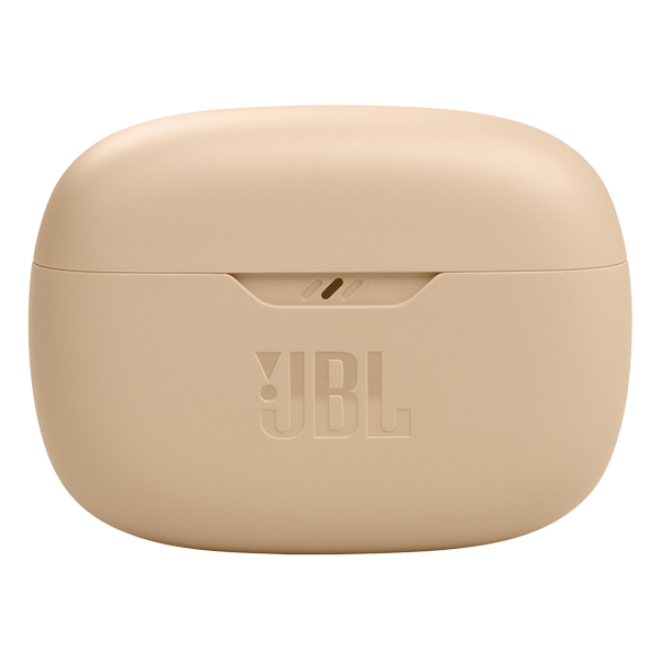 אוזניות JBL Wave Beam בז׳ עם ביטול רעשים וסאונד עוצמתי