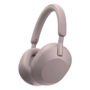 אוזניות אלחוטיות עם ביטול רעשים Sony WH-1000XM5 Wireless Noise-Canceling Headphones צבע ורוד סוני