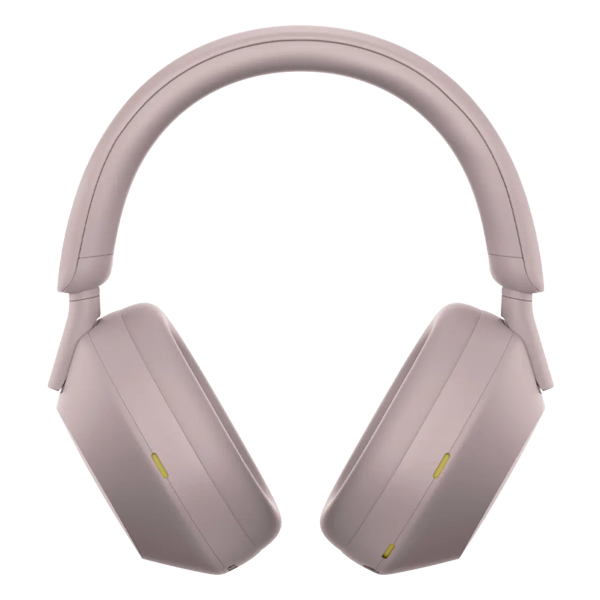 אוזניות אלחוטיות עם ביטול רעשים Sony WH-1000XM5 Wireless Noise-Canceling Headphones צבע ורוד סוני