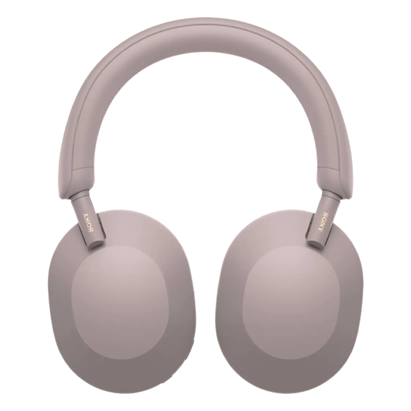 אוזניות אלחוטיות עם ביטול רעשים Sony WH-1000XM5 Wireless Noise-Canceling Headphones צבע ורוד סוני