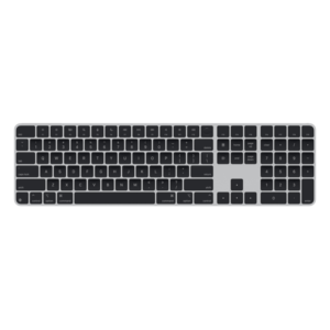 מקלדת מקורית Apple Magic Keyboard Numeric עם Touch ID וטעינת USB-C שחור