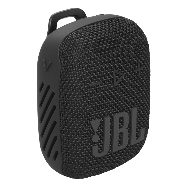 רמקול נייד JBL Wind 3S שחור לאופניים ואופנועים עם עמידות למים