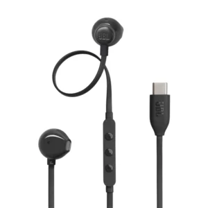 אוזניות JBL Tune 305C שחור עם חיבור USB-C לסאונד נקי וחוויית שמע מתקדמת