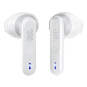 אוזניות אלחוטיות JBL Wave Flex לבן עם באס עמוק יבואן רשמי