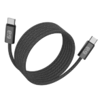 כבל USB-C מגנטי עם טעינה מהירה עד 60W בעיצוב PureGear באורך 1.2 מטר