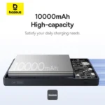 מטען נייד 10000mAh טעינה מהירה 20W ל-3 מכשירים במקביל Baseus PicoGo