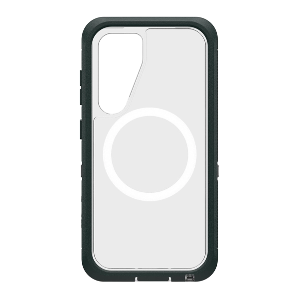 כיסוי OtterBox Defender XT לגלקסי S25 שקוף/ירוק תומך Magnets