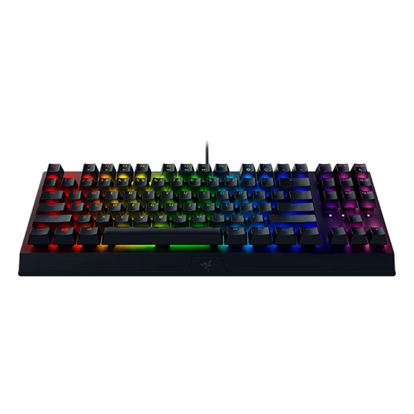 מקלדת גיימינג מכנית Razer BlackWidow V3 קצרה ונוחה עם RGB