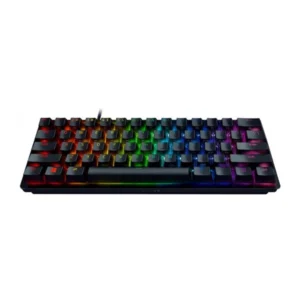 מקלדת גיימינג מכנית שחורה Razer Huntsman Mini קצרה 60% עם RGB