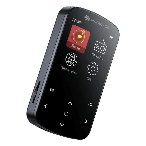 נגן MP3 בנפח 32GB עם Bluetooth 4.5 ורדיו FM מובנה Miracase MMP330