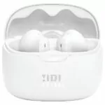 אוזניות אלחוטיות JBL Tune Beam לבן עד 48 שעות של מוזיקה