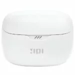 אוזניות אלחוטיות JBL Tune Beam לבן עד 48 שעות של מוזיקה