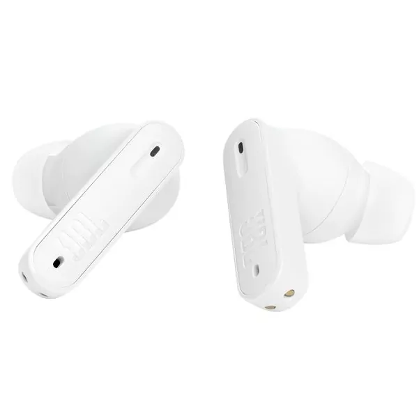 אוזניות אלחוטיות JBL Tune Beam לבן עד 48 שעות של מוזיקה